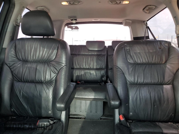2008 Honda Odyssey Touring with VIN 5FNRL38908B092436, listed as a Copart auction lot 59914655 with 186,462 mi miles and Salvage title. Bid and sale history available at DreamBid. Image 10.