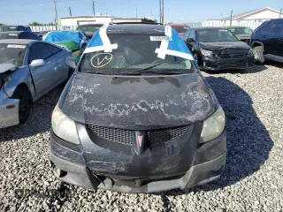 2003 Pontiac Vibe with VIN 5Y2SL62843Z420527, listed as a Copart auction lot 73367424 with 0 mi miles and Salvage Title. Bid and sale history available at carsss.com. Image 5.