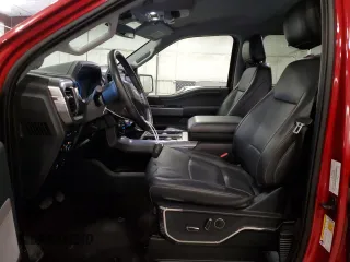 2021 Ford F-150 XL with VIN 1FTFW1E57MKE11716, listed as a Copart auction lot 61458915 with 47,080 mi miles and Salvage title. Bid and sale history available at DreamBid. Image 7.