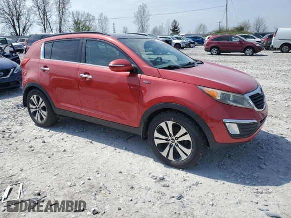 2011 Kia Sportage EX with VIN KNDPCCA26B7075660, listed as a Copart auction lot 53166135 with 158,127 mi miles and Clean title. Bid and sale history available at DreamBid. Image 4.