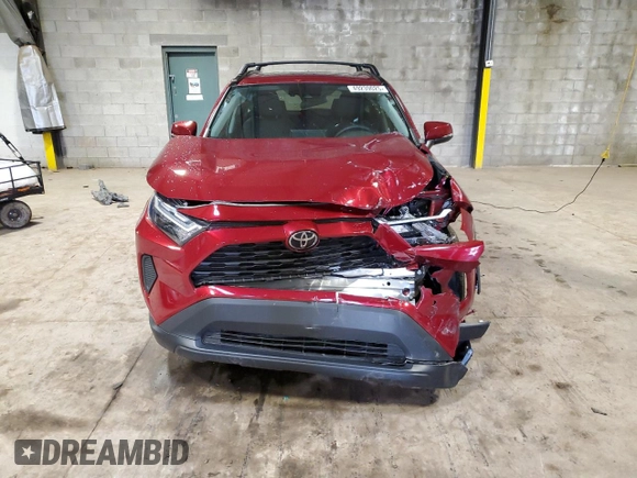 2024 Toyota RAV4 XLE with VIN 2T3P1RFV5RW416539, listed as a Copart auction lot 49239025 with 12,073 mi miles and Salvage Title. Bid and sale history available at DreamBid. Image 5.