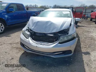 2014 Honda Civic Sedan LX with VIN 19XFB2F50EE039186, listed as a IAAI auction lot 41822494 with 116,499 mi miles. Bid and sale history available at carsss.com. Image 6.