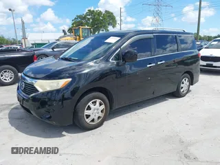 2012 Nissan Quest LE z VIN JN8AE2KP1C9041642, wystawiony jako IAAI lot #42271322 z przebiegiem 148 370 mil mil oraz . Historia ofert i sprzedaży dostępna na DreamBid. Obrazek 2.