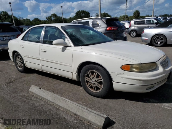 2002 Buick Regal LS with VIN 2G4WB55K021275222, listed as a Copart auction lot 74705994 with 0 mi miles and Salvage Title. Bid and sale history available at carsss.com. Image 4.