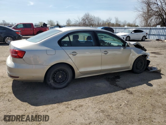 2015 Volkswagen Jetta S с VIN 3VW1K7AJ6FM410593, выставлен на аукционе Copart как лот 54494785 с пробегом 114 821 миль миль и Списание • Salvage title. История ставок и продаж доступна на DreamBid. Изображение 3.
