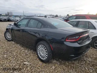 2020 Dodge Charger Police with VIN 2C3CDXKT7LH183760, listed as a Copart auction lot 81618524 with 54,955 mi miles and Salvage Title. Bid and sale history available at carsss.com. Image 2.