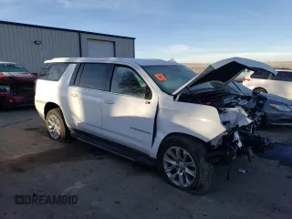 2023 Chevrolet Suburban Premier with VIN 1GNSCFKD6PR356047, listed as a Copart auction lot 38493804 with 14,808 mi miles and . Bid and sale history available at DreamBid. Image 4.