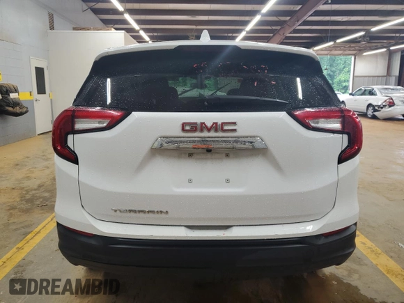 2024 GMC Terrain SLE z VIN 3GKALMEG3RL368685, wystawiony jako Copart lot #56698575 z przebiegiem Nie podano mil oraz Szkoda całkowita • Salvage title. Historia ofert i sprzedaży dostępna na DreamBid. Obrazek 6.