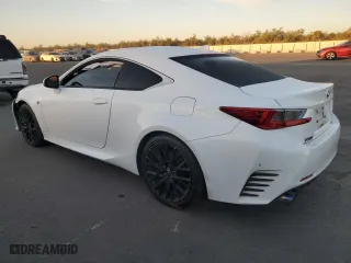 2015 Lexus RC 350 with VIN JTHHE5BC8F5004039, listed as a Copart auction lot 76385284 with 121,035 mi miles and Salvage Title. Bid and sale history available at carsss.com. Image 2.