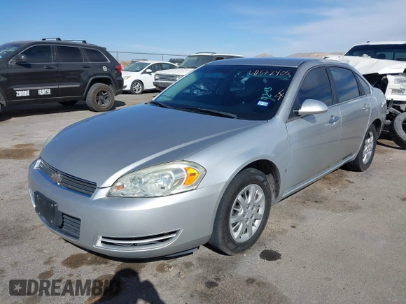 2008 Chevrolet Impala with VIN 2G1WS583X81235160, listed as a IAAI auction lot 41572405 with 158,822 mi miles and . Bid and sale history available at DreamBid. Image 2.
