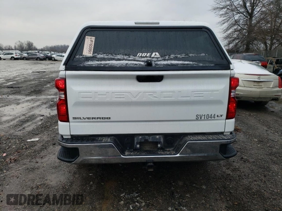 2021 Chevrolet Silverado 1500 LT with VIN 1GCRWCEK7MZ373085, listed as a Copart auction lot 85878384 with 99,971 mi miles and Salvage Title. Bid and sale history available at DreamBid. Image 6.