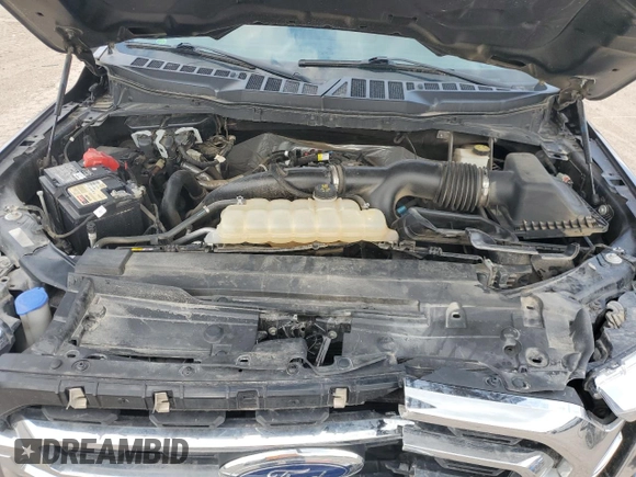 2021 Ford F-150 XL with VIN 1FTEW1CP7MFB36177, listed as a Copart auction lot 51148675 with 64,640 mi miles and Salvage Title. Bid and sale history available at carsss.com. Image 11.
