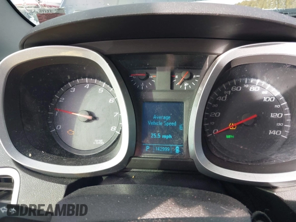 2010 Chevrolet Equinox LTZ with VIN 2CNFLGEY3A6210492, listed as a IAAI auction lot 41510035 with 142,999 mi miles and . Bid and sale history available at DreamBid. Image 7.