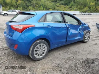 2017 Hyundai Elantra GT with VIN KMHD35LH6HU377018, listed as a Copart auction lot 72765934 with 67,883 mi miles and Salvage Title. Bid and sale history available at carsss.com. Image 3.