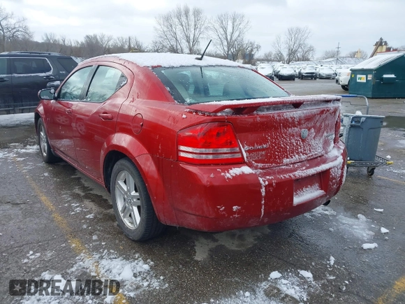 2010 Dodge Avenger R/T with VIN 1B3CC5FB4AN129049, listed as a IAAI auction lot 41714988 with 237,047 mi miles. Bid and sale history available at carsss.com. Image 3.