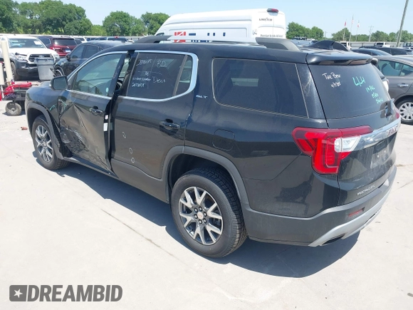 2023 GMC Acadia SLT with VIN 1GKKNUL48PZ184565, listed as a IAAI auction lot 42010619 with 60,466 mi miles and . Bid and sale history available at DreamBid. Image 3.