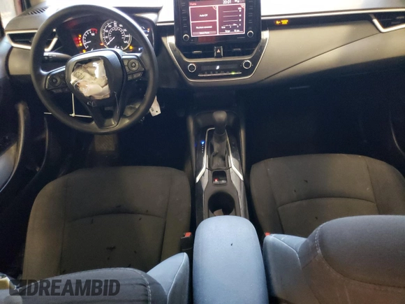 2022 Toyota Corolla LE with VIN JTDEPMAE9NJ201982, listed as a Copart auction lot 43121115 with 67,004 mi miles and Salvage Title. Bid and sale history available at carsss.com. Image 8.