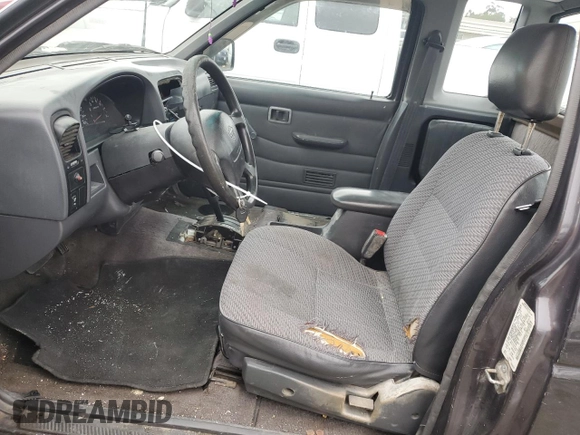 1996 Nissan Frontier XE with VIN 1N6SD16S8TC345546, listed as a Copart auction lot 44806825 with 229,440 mi miles and Salvage title. Bid and sale history available at DreamBid. Image 7.