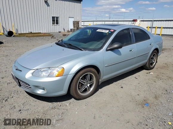 2002 Chrysler Sebring LXi with VIN 1C3EL56R72N108190, listed as a Copart auction lot 64936755 with 342,267 mi miles and Clean title. Bid and sale history available at DreamBid. Image 1.