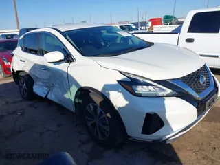 2021 Nissan Murano S with VIN 5N1AZ2AS0MC135856, listed as a IAAI auction lot 41006416 with 49,804 mi miles. Bid and sale history available at carsss.com. Image 1.