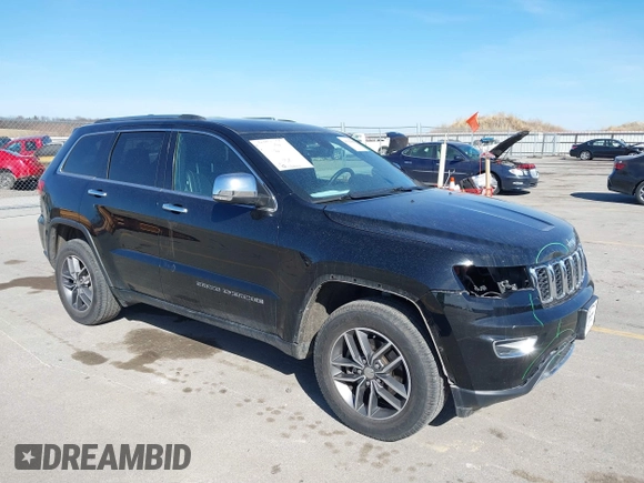 2017 Jeep Grand Cherokee Limited with VIN 1C4RJFBG9HC662672, listed as a IAAI auction lot 41763565 with 140,581 mi miles. Bid and sale history available at carsss.com. Image 1.