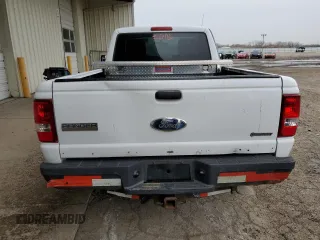2010 Ford Ranger XL with VIN 1FTKR1AD1APA43017, listed as a Copart auction lot 51975555 with 142,758 mi miles and Salvage Title. Bid and sale history available at carsss.com. Image 6.
