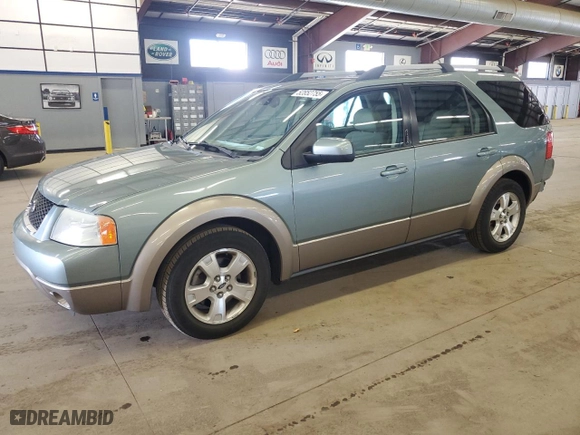 2005 Ford Freestyle SEL with VIN 1FMDK02135GA60009, listed as a Copart auction lot 52852755 with 248,780 mi miles and Salvage Title. Bid and sale history available at carsss.com. Image 1.