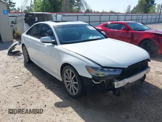 2018 Audi A6 Premium Plus with VIN WAUG8AFC8JN054033, listed as a IAAI auction lot 41988106 with 93,657 mi miles and . Bid and sale history available at DreamBid. Image 1.