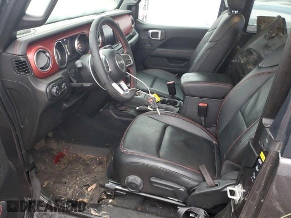 2023 Jeep Wrangler Rubicon with VIN 1C4HJXCG2PW673994, listed as a Copart auction lot 83388024 with 8,418 mi miles and Non repairable. Bid and sale history available at DreamBid. Image 7.