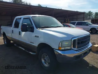 2003 Ford Super Duty F-250 XL with VIN 1FTNW21P23EB94131, listed as a IAAI auction lot 41630193 with 358,175 mi miles. Bid and sale history available at carsss.com. Image 1.