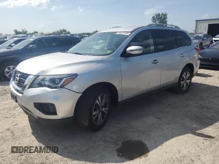 2020 Nissan Pathfinder SV z VIN 5N1DR2BN4LC605374, wystawiony jako Copart lot #65813145 z przebiegiem 131 984 mil mil oraz Czysty tytuł • Clean title. Historia ofert i sprzedaży dostępna na DreamBid. Obrazek 1.