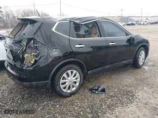 2015 Nissan Rogue S with VIN 5N1AT2MT0FC926994, listed as a IAAI auction lot 41607277 with 104,969 mi miles. Bid and sale history available at carsss.com. Image 4.