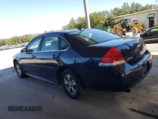 2012 Chevrolet Impala LS Retail with VIN 2G1WA5E35C1217567, listed as a Copart auction lot 57729315 with 129,346 mi miles and Salvage title. Bid and sale history available at DreamBid. Image 2.