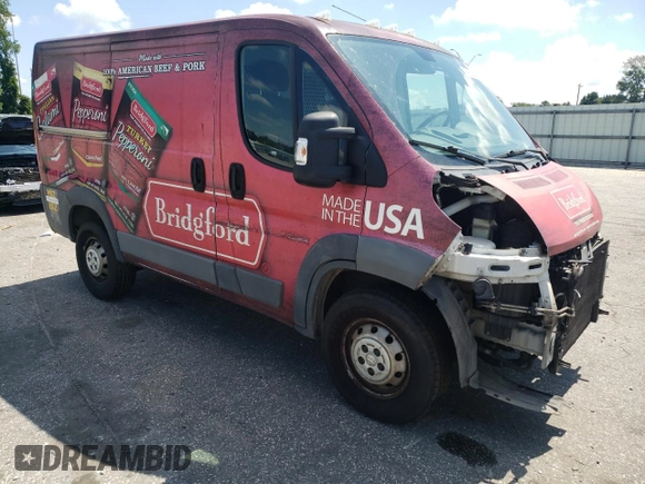 2016 Ram ProMaster Cargo with VIN 3C6TRVNG0GE127183, listed as a Copart auction lot 62960244 with 240,392 mi miles and Salvage Title. Bid and sale history available at DreamBid. Image 4.