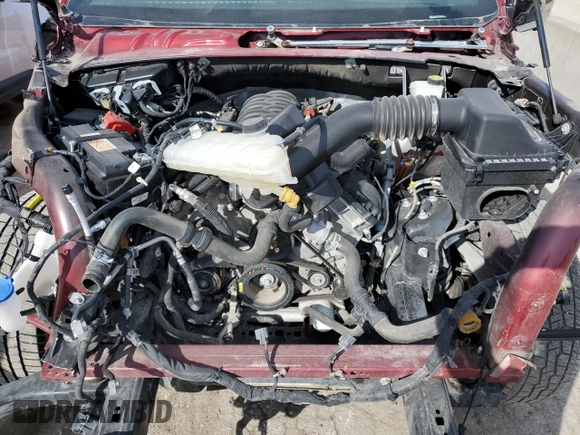 2023 Ford F-150 XL with VIN 1FTFW1E50PFB52208, listed as a Copart auction lot 88898035 with 25,327 mi miles and Salvage Title. Bid and sale history available at carsss.com. Image 13.
