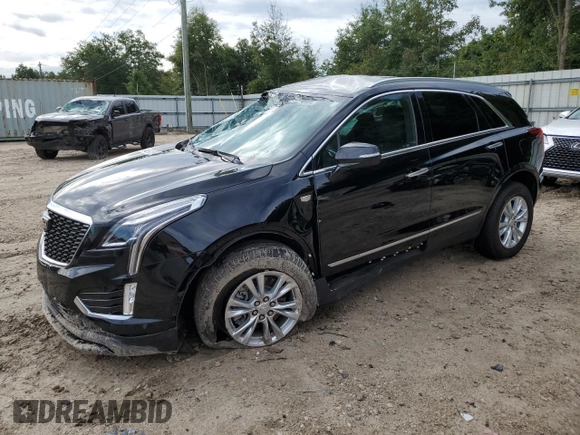 2023 Cadillac XT5 FWD Luxury z VIN 1GYKNAR40PZ106096, wystawiony jako Copart lot #80909074 z przebiegiem 19 677 mil mil oraz Nie do naprawy • Non repairable. Historia ofert i sprzedaży dostępna na DreamBid. Obrazek 1.