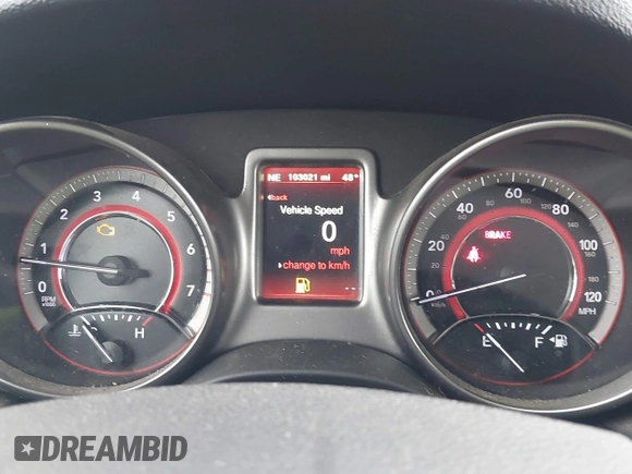2017 Dodge Journey Crossroad Plus with VIN 3C4PDDGG4HT517717, listed as a IAAI auction lot 41815676 with 103,021 mi miles and . Bid and sale history available at DreamBid. Image 7.