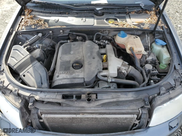 2004 Audi A4 1.8T with VIN WAULC68E24A062424, listed as a Copart auction lot 43200915 with 141,580 mi miles and Salvage Title. Bid and sale history available at carsss.com. Image 12.