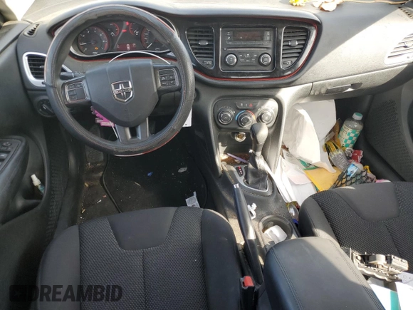 2016 Dodge Dart SE with VIN 1C3CDFAA9GD505151, listed as a Copart auction lot 49403155 with 129,527 mi miles and Salvage Title. Bid and sale history available at carsss.com. Image 8.