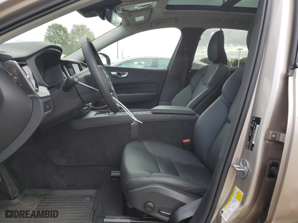 2024 Volvo XC60 Core Dark Theme with VIN YV4L12RK9R1755873, listed as a Copart auction lot 74191354 with 5,979 mi miles and Salvage Title. Bid and sale history available at carsss.com. Image 7.