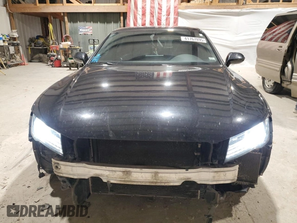 2015 Audi A7 Premium Plus with VIN WAUWGAFC5FN003188, listed as a Copart auction lot 41767895 with 198,639 mi miles and Salvage title. Bid and sale history available at DreamBid. Image 5.