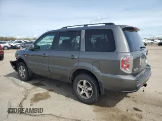 2007 Honda Pilot EX with VIN 2HKYF18427H514637, listed as a Copart auction lot 52306725 with 142,578 mi miles and Salvage Title. Bid and sale history available at carsss.com. Image 2.