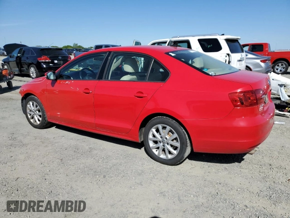 2012 Volkswagen Jetta Sedan SE w/Convenience with VIN 3VWDX7AJ4CM301172, listed as a Copart auction lot 51834535 with 164,211 mi miles and Salvage Title. Bid and sale history available at carsss.com. Image 2.