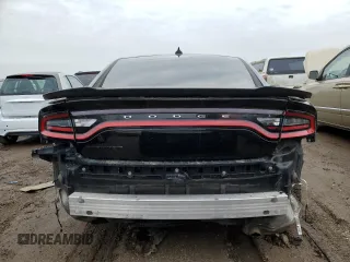 2017 Dodge Charger SXT with VIN 2C3CDXHG6HH606426, listed as a Copart auction lot 52100185 with 122,910 mi miles and Salvage Title. Bid and sale history available at DreamBid. Image 6.