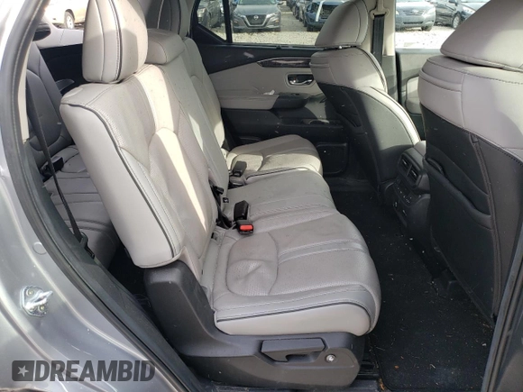 2023 Honda Pilot Elite with VIN 5FNYG1H81PB022163, listed as a Copart auction lot 89055875 with 23,066 mi miles and Salvage Title. Bid and sale history available at carsss.com. Image 11.