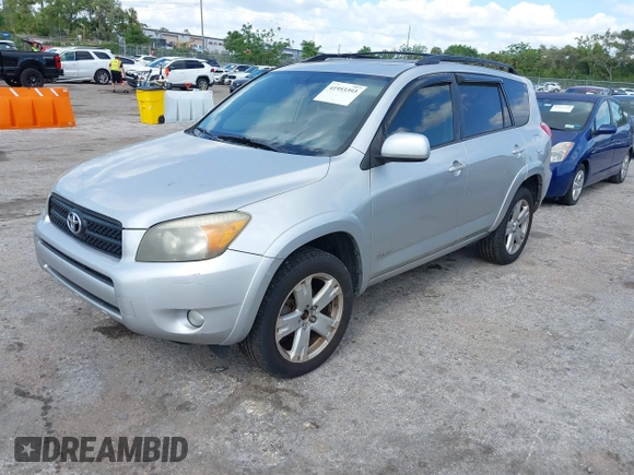 2006 Toyota RAV4 Sport with VIN JTMZD32V565017720, listed as a IAAI auction lot 41953393 with 203,414 mi miles. Bid and sale history available at carsss.com. Image 2.