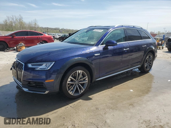 2019 Audi A4 allroad Premium Plus z VIN WA18NAF40KA005761, wystawiony jako Copart lot #53287575 z przebiegiem 51 078 mil mil oraz Szkoda całkowita • Salvage title. Historia ofert i sprzedaży dostępna na DreamBid. Obrazek 1.