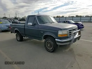 1992 Ford F-150 with VIN 1FTEF14N7NNB19495, listed as a Copart auction lot 78733494 with 250,495 mi miles and Salvage Title. Bid and sale history available at carsss.com. Image 10.
