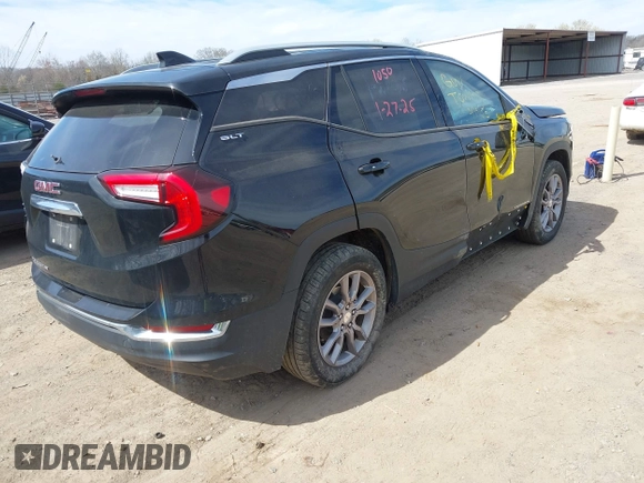 2023 GMC Terrain SLT z VIN 3GKALPEG6PL189023, wystawiony jako IAAI lot #41829881 z przebiegiem 53 797 mil mil oraz . Historia ofert i sprzedaży dostępna na DreamBid. Obrazek 4.