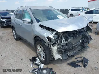 2016 Nissan Rogue SV with VIN KNMAT2MT1GP720050, listed as a IAAI auction lot 41871747 with 125,558 mi miles. Bid and sale history available at carsss.com. Image 1.
